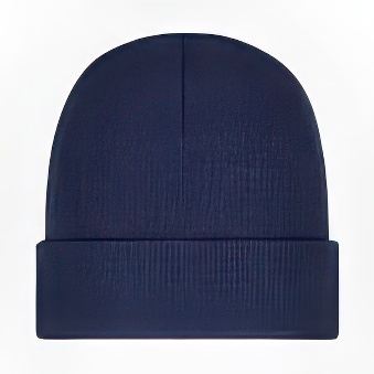 Winter cap, navy blue, 126 g/m2