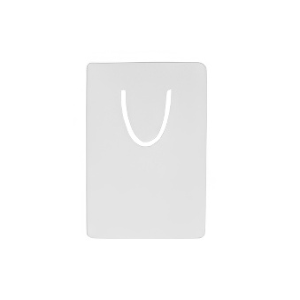 Aluminum bookmark for sublimation, engraving, laser printer heat transfer and DTF overprint