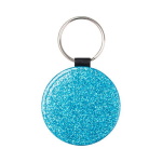 Round leather keychain for sublimation - 5 pieces