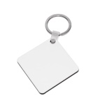 MDF keychain - square - 10 pieces
