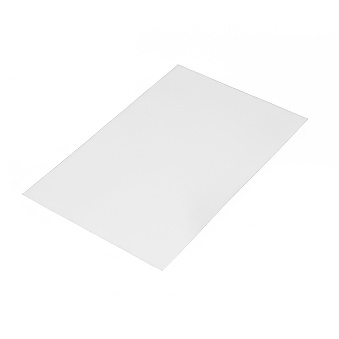 Aluminium Sheet for Heat Transfer, Sublimation, DTF Printing and Engraving - White Glossy, 200 x 150 mm