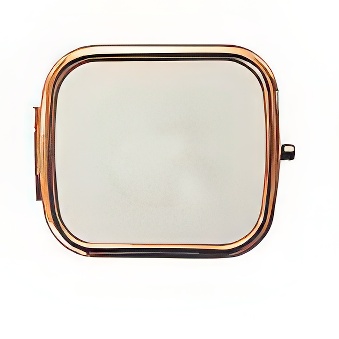 Metal mirror for sublimation - rounded square 6x7 cm