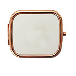 Metal mirror for sublimation - rounded square