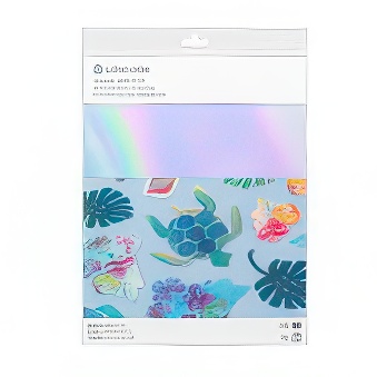 Holographic Sticker Sheets for Inkjet Printers- 8 sheets