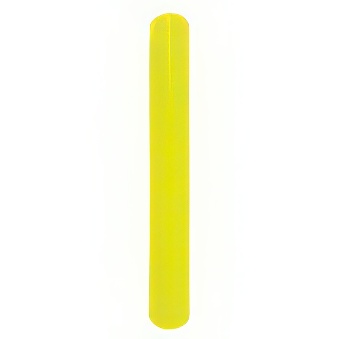 Reflective roll-up armband yellow