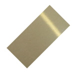 Matte aluminium plate for sublimation overprint