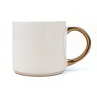 Sublimation Mug - Gold Handle 400 ml
