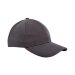 Peaked cap 6-panels velcro closure