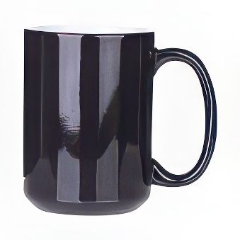Magic glossy mug for sublimation, changing color - large