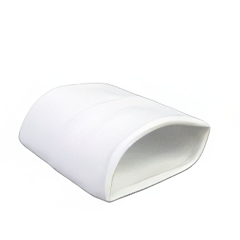 Wristband for sublimation, white, 8 x 8 cm