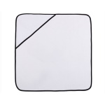 Babiezz all-over sublimation hooded towel with black border - 75 x 75 cm