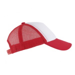 Kids cap with mesh back panels for sublimation