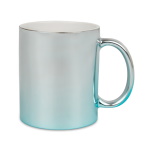 Two-tones glossy metallic sublimation mug