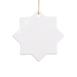 Ceramic pendant for sublimation - octagon