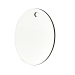 Oval MDF pendant for sublimation