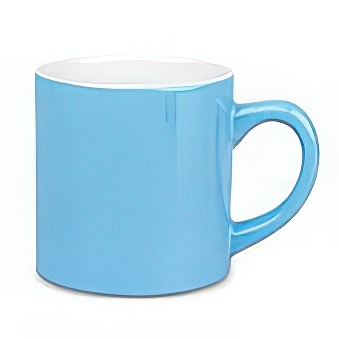 Coloured Mini Sublimation Mug, blue