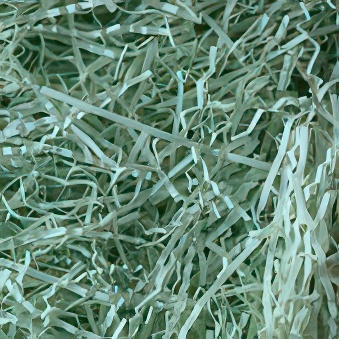 Paper filler for packaging, aquamarine, 1 kg