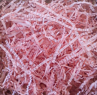 Paper filler for packaging, light pink, 5 kg