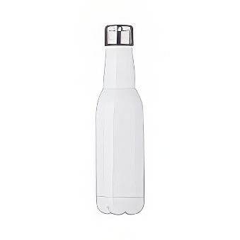 Metal thermal bottle for sublimation and engraving, white, 500 ml