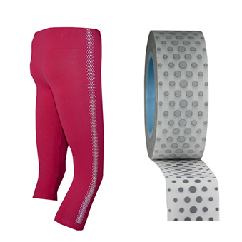 Segmented heat transfer reflective tape - dots 5 cm x 50 m