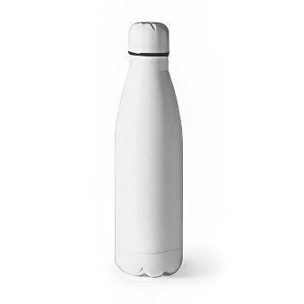 Metal thermal bottle for sublimation and engraving, white, 520 ml