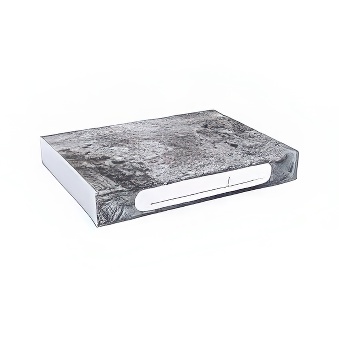Sublimation Decorative Cardboard Box Grey Stone - 5 pieces