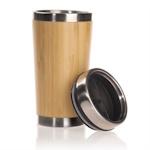 Bamboo thermal mug