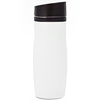 Thermal mug, white, 400 ml