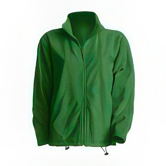 Mens Standard polar fleece Colour: green Size: XS