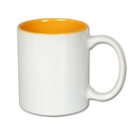 Sublimation Mug - Yellow Inner