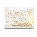 Liquid photo frame - gold glitter