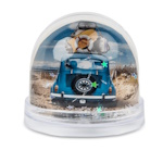 Photoglobe - color stars flakes