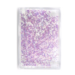 Ramka wodna - fioletowe płatki