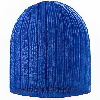 Winter cap, blue, 740 g/m2