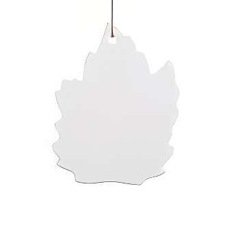 Zawieszka ceramiczna do sublimacji - liść