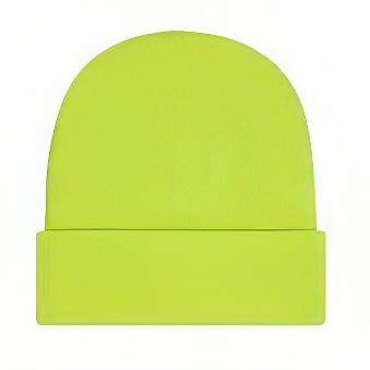 Winter cap, yellow neon, 126 g/m2