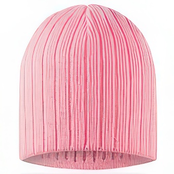 Winter cap, pink, 740 g/m2
