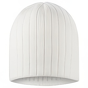 Winter cap, white, 740 g/m2