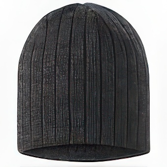 Winter cap, dark grey melange, 740 g/m2