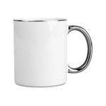 Sublimation Mug - Silver Rim and Handle