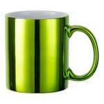 Glossy metallic sublimation mug