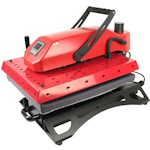 Swing PRO - swing away transfer heat press for flat surfaces