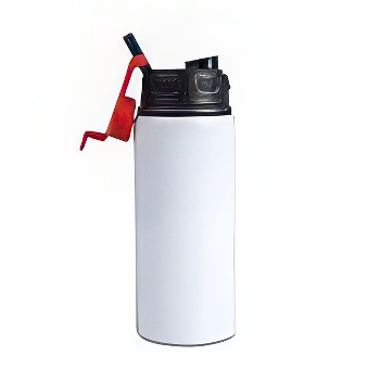 Sport bottle for sublimation and engraving, white, 600 ml