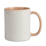 Inside and handle color sublimation mug