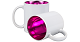 Colourful Metallic Interior Mugs