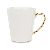 Gold Handle Latte Mugs