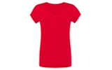 V-Neck without edging 145gsm cotton