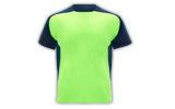 Green neon and navy blue