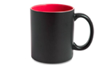 Black with Coloured Inner - Magic Colour-Changing Mugs