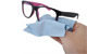 Microfiber cloths and cases for glasses